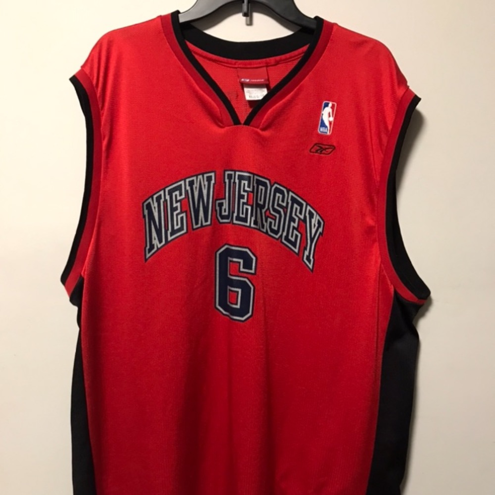 2002-04 NEW JERSEY NETS MARTIN #6 REEBOK JERSEY Men’s Size XL